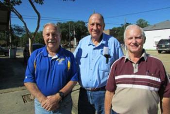 Inductees to the Louisiana High School Boxing Hall of Fame in October will include, left to right, Bobby Soileau, who was on the Sacred Heart boxing team, and two boxers on the Mamou High team, Larry Hollier and Terrona Guillory.